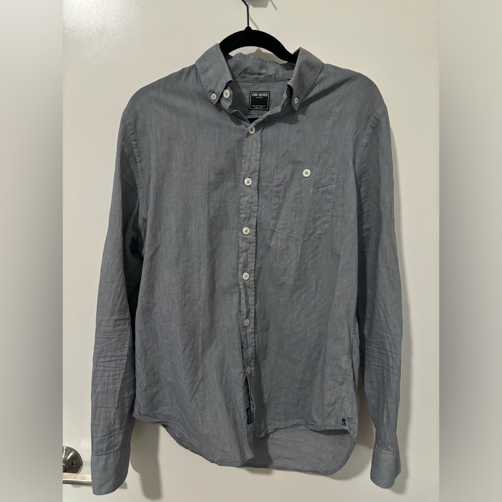 Todd Snyder summer weight button down